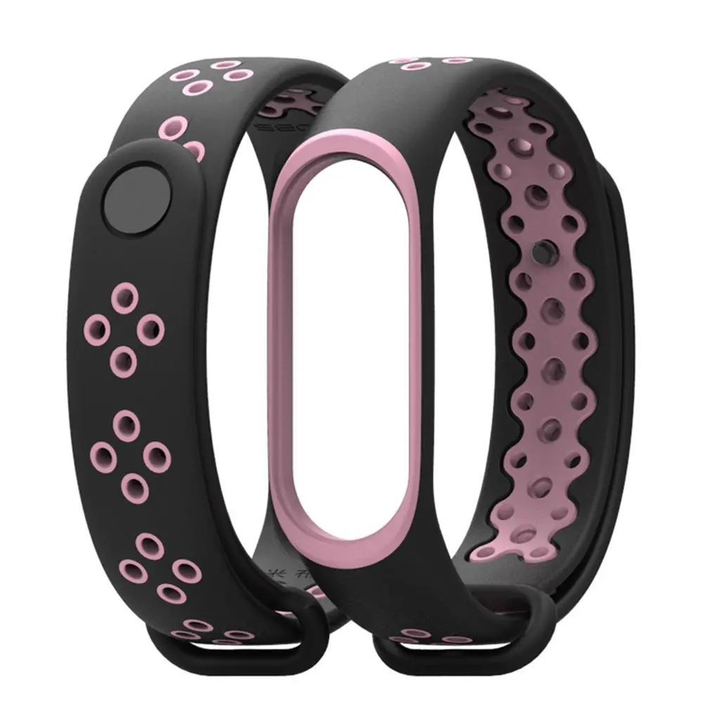 Для Mi Band 4 браслет спортивные силиконовые часы ремешок аксессуары band 3 умный