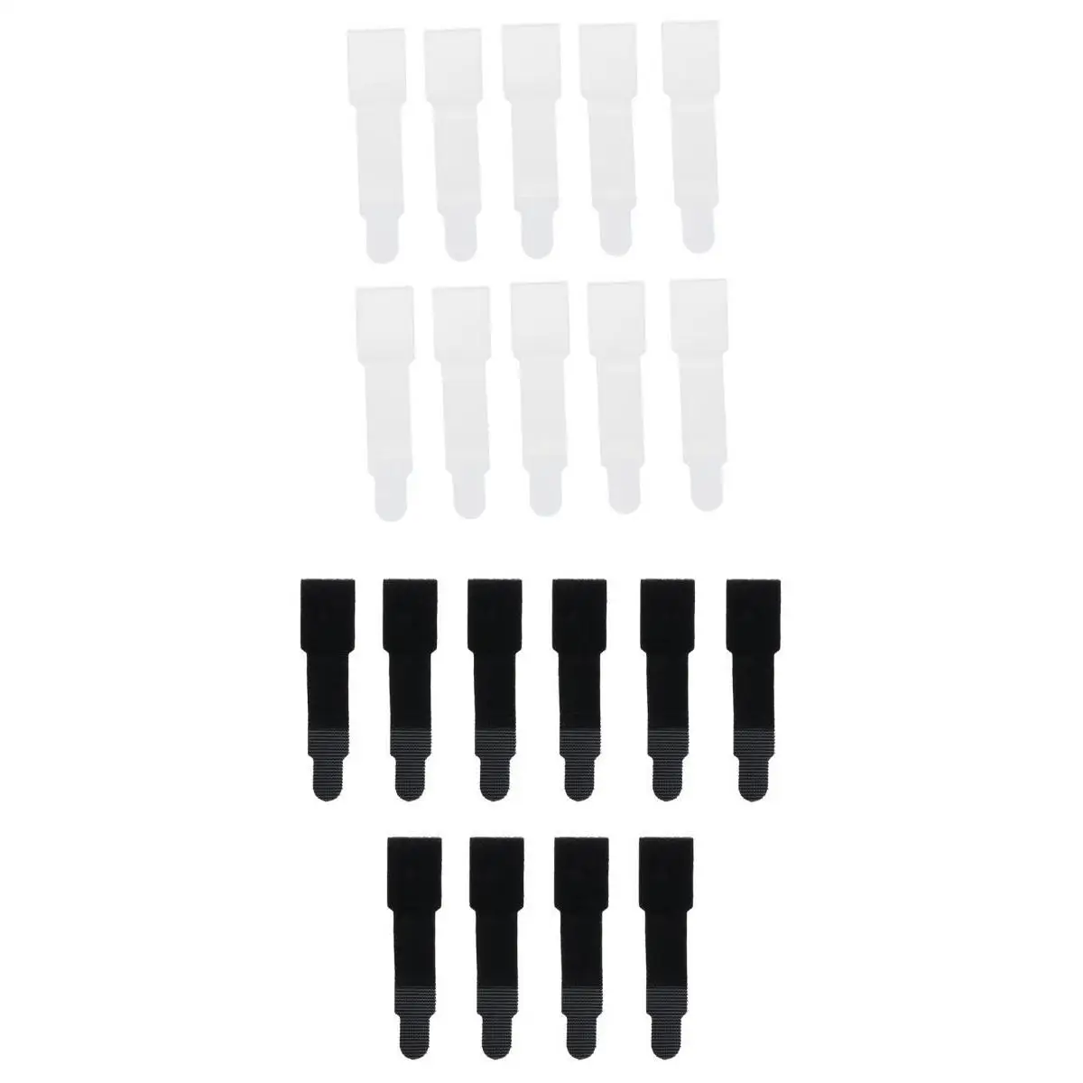 

20Pcs Rubber Toe Brace Separator Cracked Hammer Toe Corrector For Foot Care