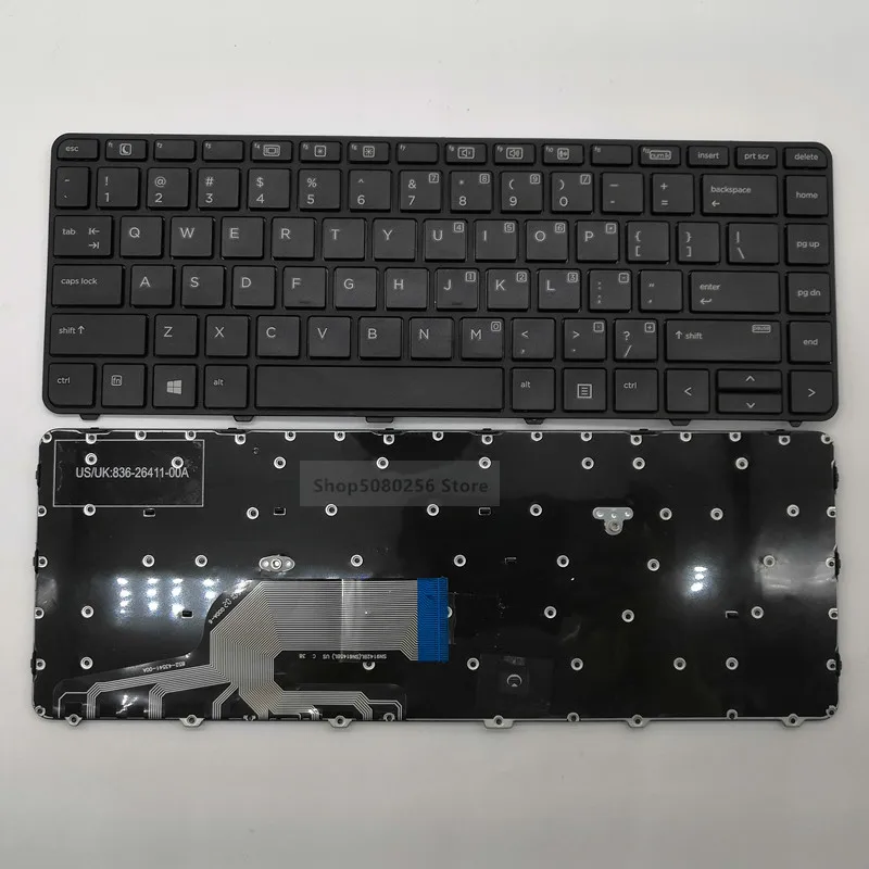 95% Новинка) клавиатура с подсветкой США для hp Probook 430 G3 430 G4 440 G3 G4 445 G3 клавиатура с подсветкой для ноутбука 935425-001 черный