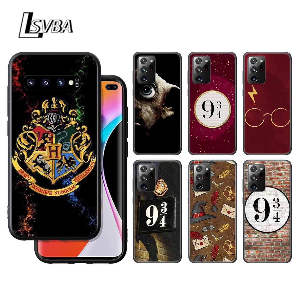 

Potters Platform 9 3 4 Silicone Cover For Samsung Galaxy S21 S20 FE Ultra S10 S10E Lite 5G S9 S8 S7 Edge Plus Phone Case