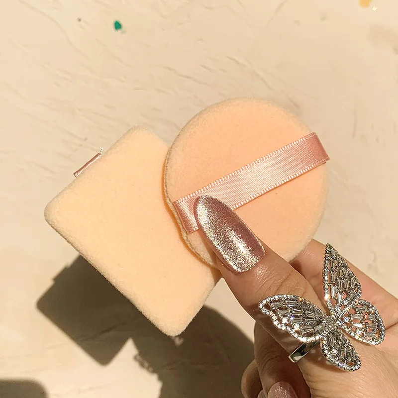 1 шт. Для женщин девушки макияж пуховка для пудры мягкий спонж влажной тональный