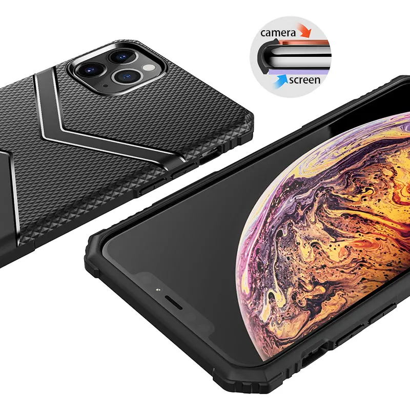 Силиконовый противоударный чехол для iphone 12 pro max | Мобильные телефоны и аксессуары