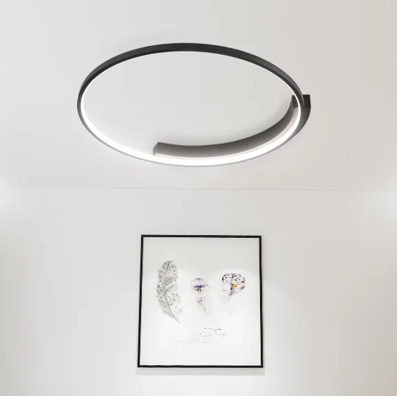 

LOFAHS Modern Led Ceiling Light For Living Room Bedroom Kitchen Lighting Minimalism Design Circle Ceiling Lamp Remote dimming