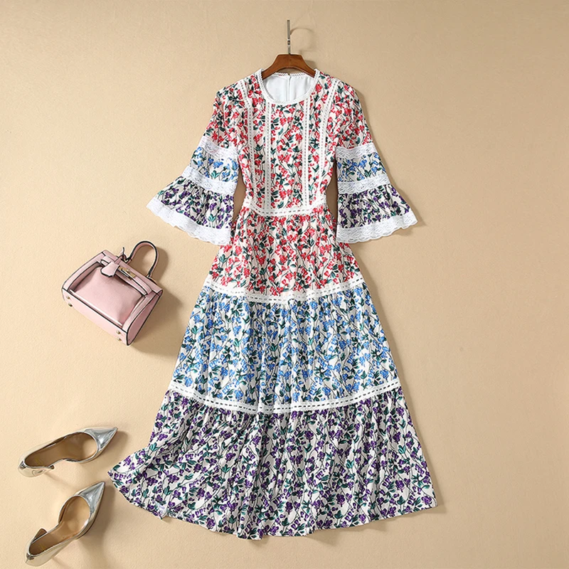 Высокое качество новейшая мода 2020 дизайнерское подиумное платье женское с