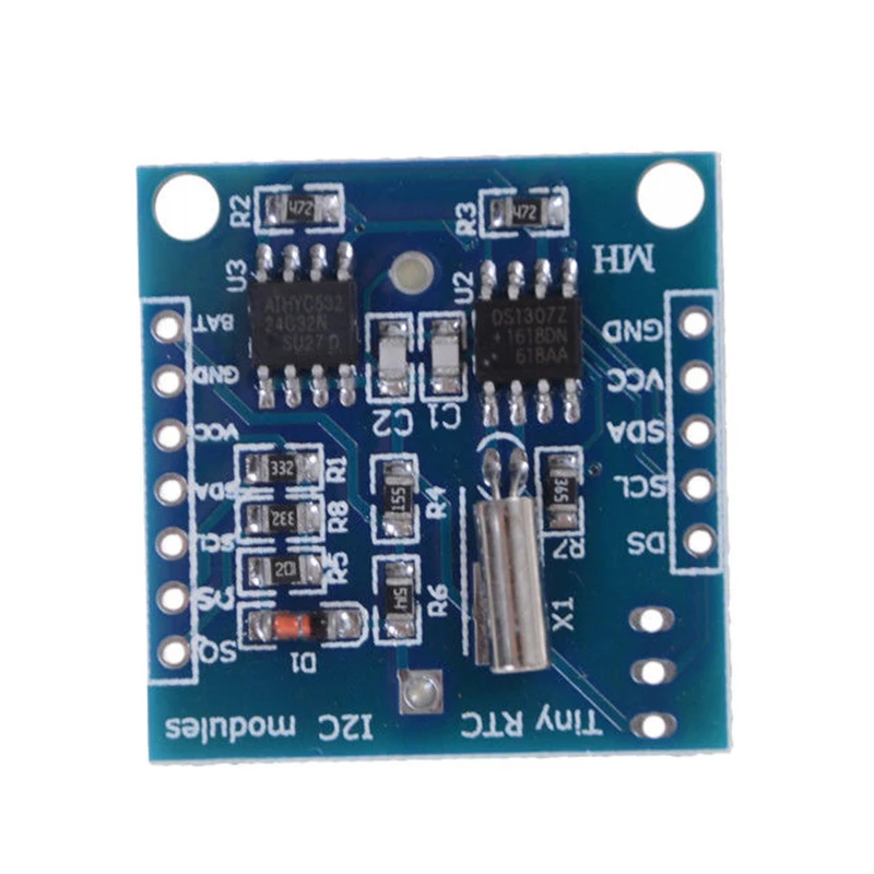 Модуль часов 5x I2C RTC DS1307 AT24C32 в режиме реального времени для Arduino AVR ARM PIC SMD плата |
