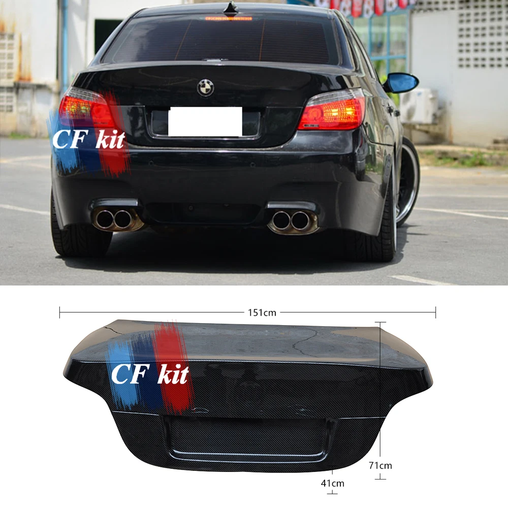 Задняя Крышка багажника из углеродного волокна CF Kit для BMW E60 сменный комплект
