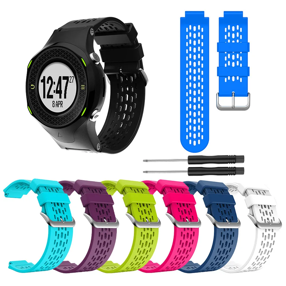 

Soft Silicone Watch Strap for Garmin Approach S4/S2 Replacement Wrist Strap for Garmin Vivoactive Smart Watch Accessories