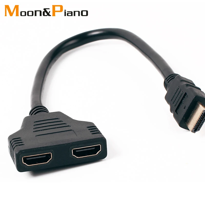 Переходник для кабеля штырь гнездо адаптер HDMI совместимый удлинитель провод