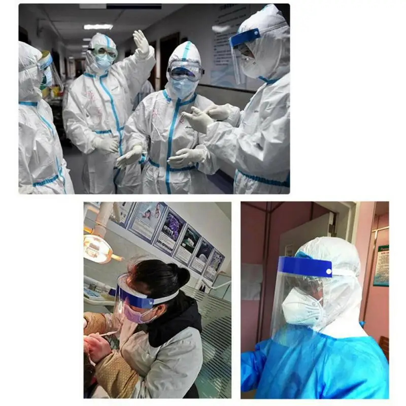 1 шт. защитная маска HD для лица анти-туман анти-всплеск анти-ударная губка в