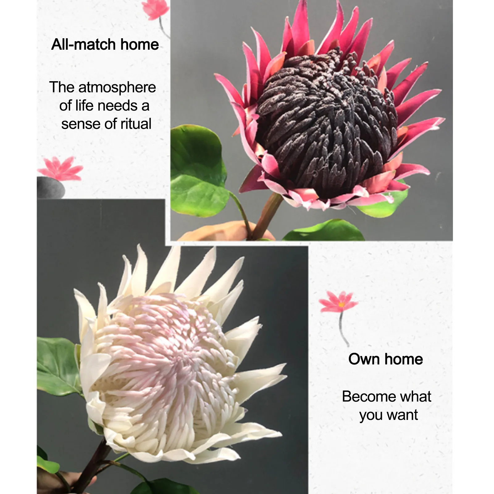 

Fake Flower Blue Artificial Flowers Beautiful Photography Props Strong Plasticity Simulation Home Wedding Decoration Floral