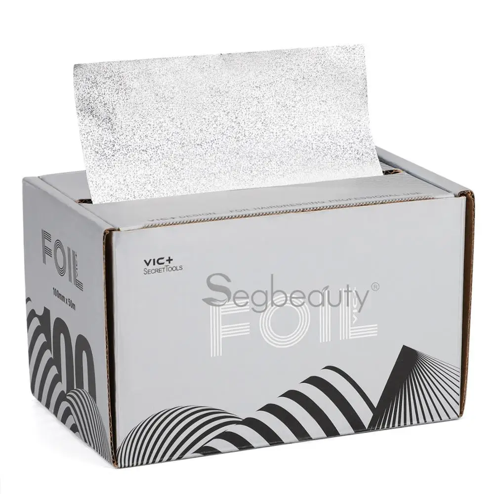 Segbeauty Hair Aluminum Foil Salon Special Pick-Dye Tin Paper 50m*12cm Hairdressing/Coloring/Styling/Perming Tools
