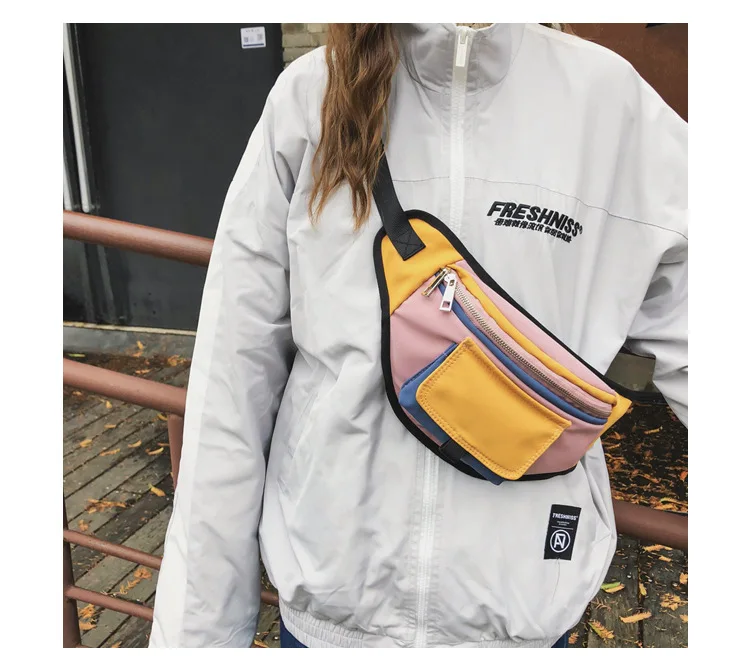 Новые сумки для мужчин/женщин Мужская нагрудная сумка на плечо