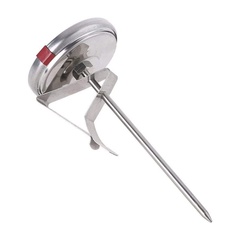 

Deep Fry Thermometer With Instant Read,Dial Thermometer,Stem Meat Cooking Thermometer Gauge for Home Kitchen Food