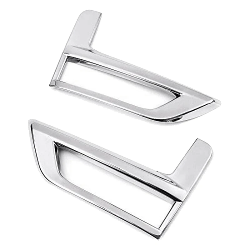 4 шт. хромированный передний задний противотуманный светильник бампер