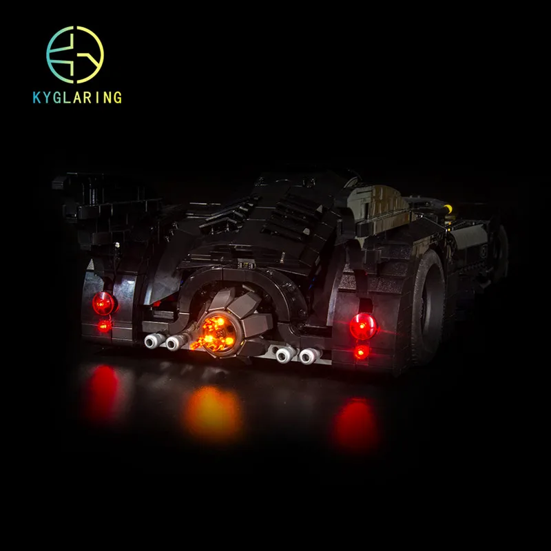 Светодиодный светильник Kyglaring для lego 76139 1989 комплект Batmobile (комплект блоков не