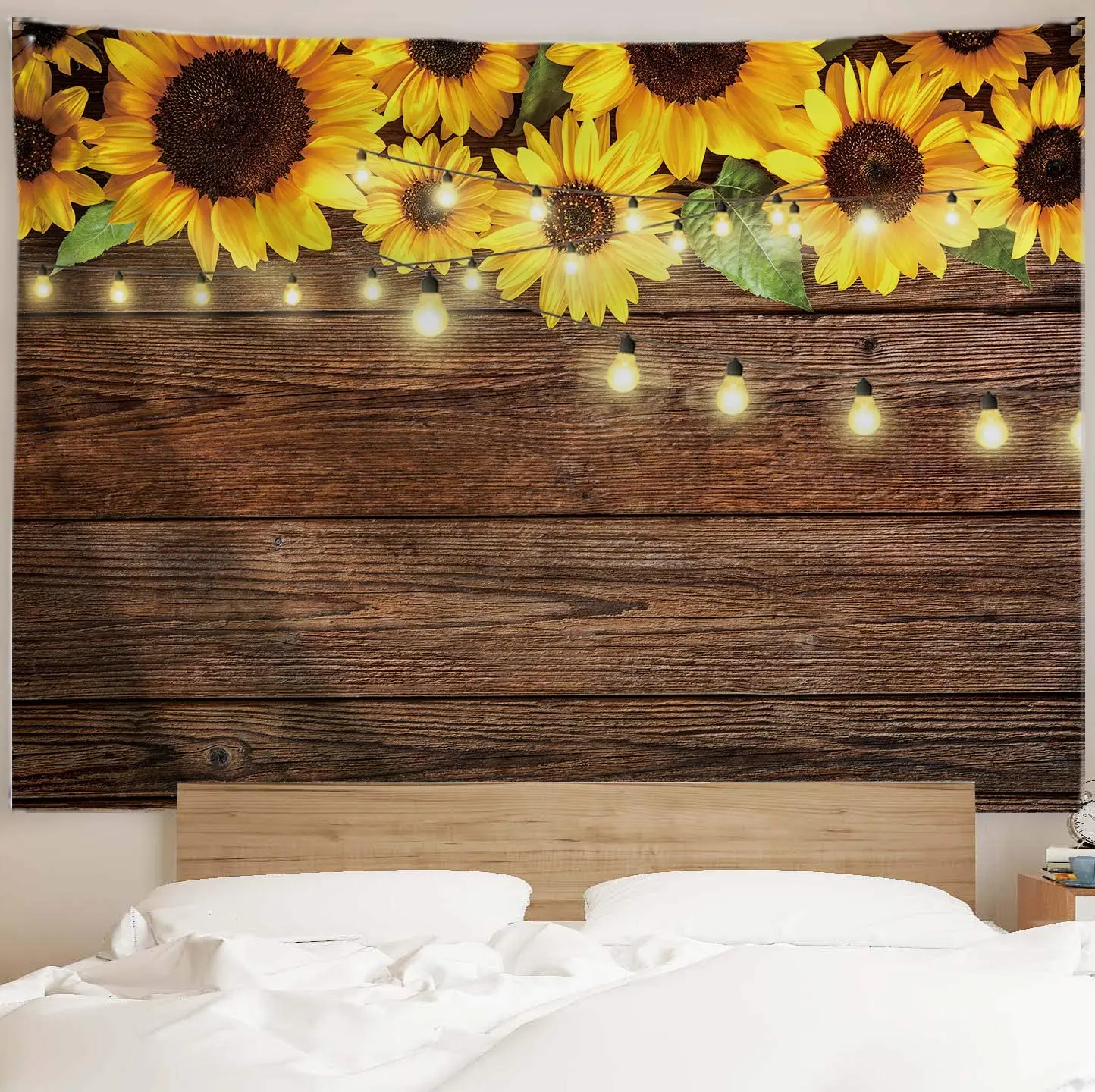 

Sunflower Tapestry Floral Wall Tapestry Psychedelic Art Wall Blanket for Dorm Bedroom Living Room College