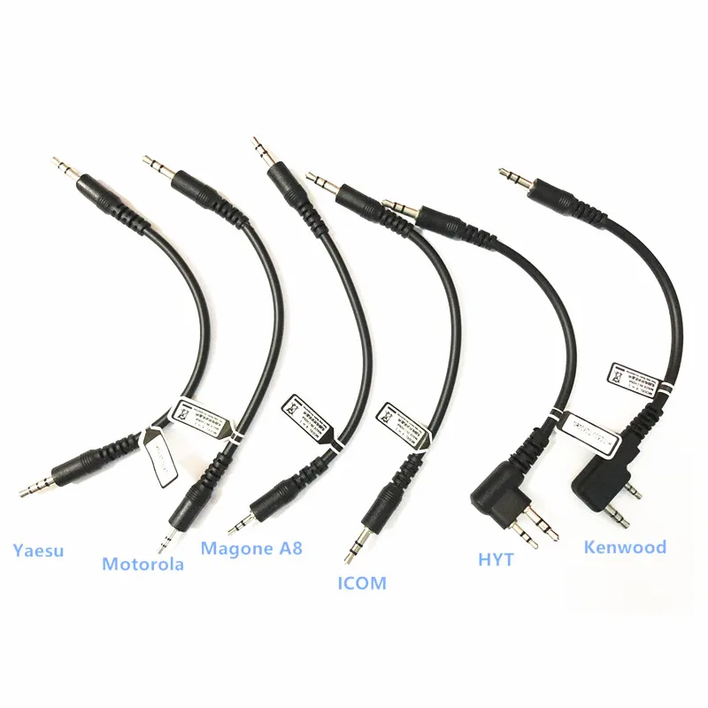 6-в-1 USB-кабель для программирования с адаптером motorola kenwood Icom Vertex ɽ xun Puxing Tyt Linton FDC