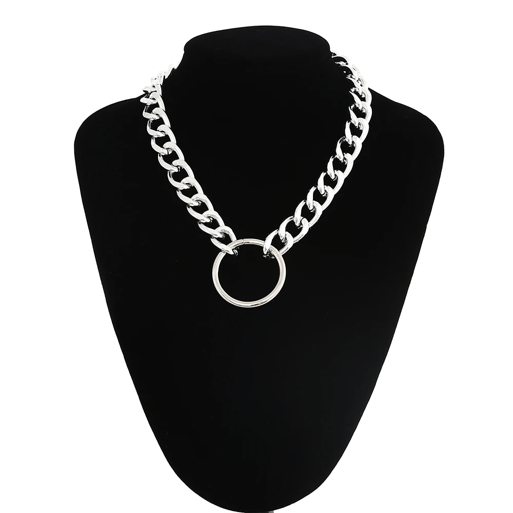 Massive chain Thick chains on the neck men's Jewelry Women's choker necklace 2020 goth grunge e girl accessories