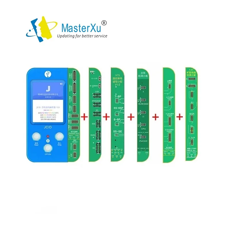 

JC V1S Earpiece Speaker Flex Cable Detection Board Receiver FPC Test Sensor Cable For iPhone 8-11 Pro max True Tone Face ID Repa