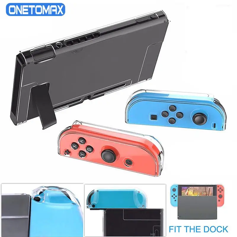 

For Nintend Switch Case Protective Fit Charger Dock Soft Silicone Anti-drop Nintendoswitch Case For Nintendo Switch Accessories
