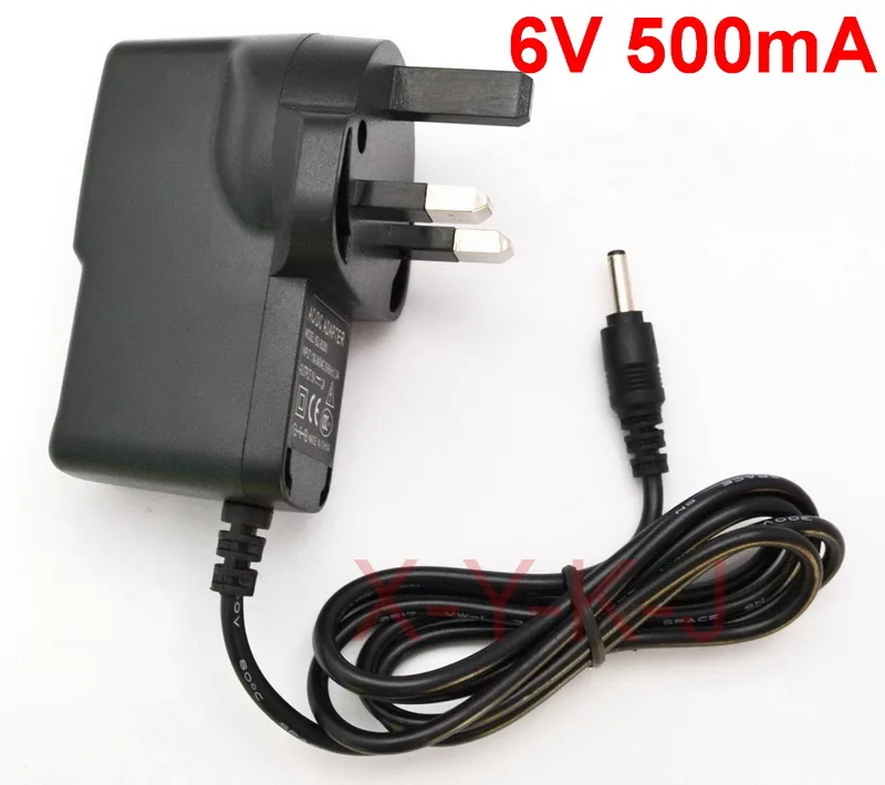 UK 1 шт 6V 500mA EU/US/UK AU acharger для телефона Philips CD27xx CD28xx CD68xx CD18xx Питание адаптер для мобильного телефона PHILIPS SSW-1920EU-2 - Цвет: UK
