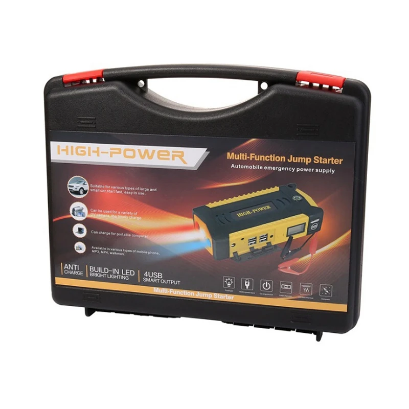 

Car Jump Starter High Power Bank Portable Car Battery Booster Charger 12V Starting Device Petrol Diesel Car Starter Buster