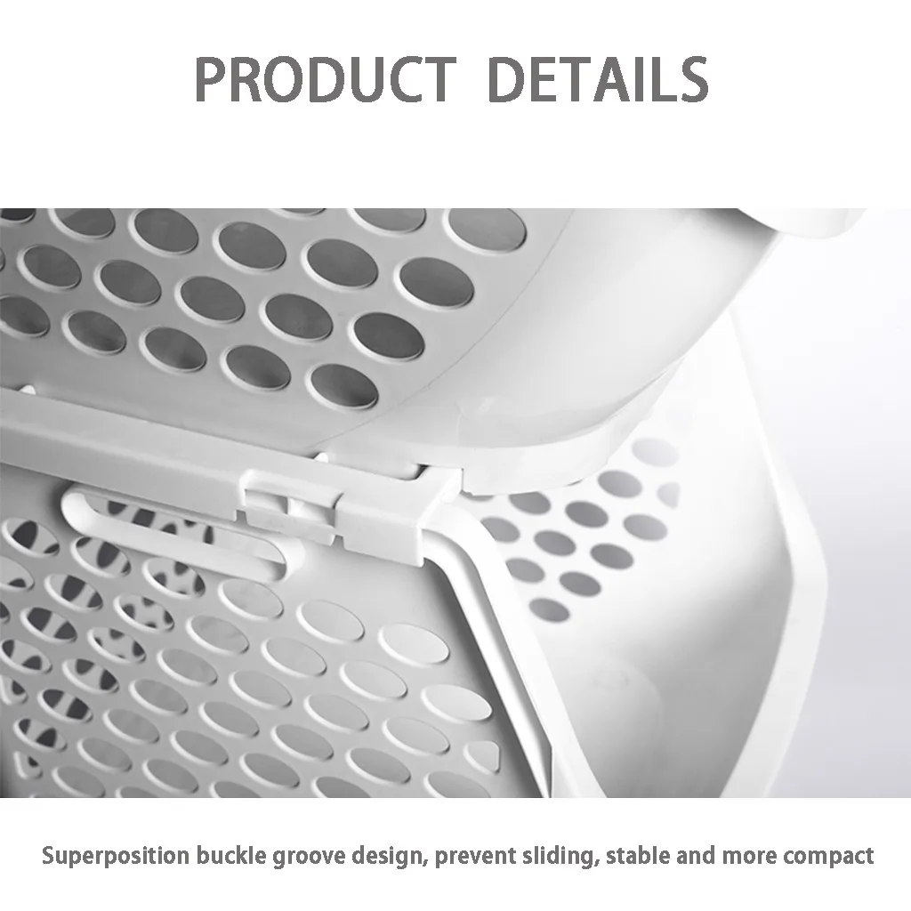 Large storage basket Fruit And Vegetable Basket Storage Basket Thickening Kitchen Bedroom panier de rangement