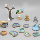 DIY Миниатюрный мини-бассейн для воды сказочный сад Газон Орнамент для горного кукольного домика домашний Декор Ремесло