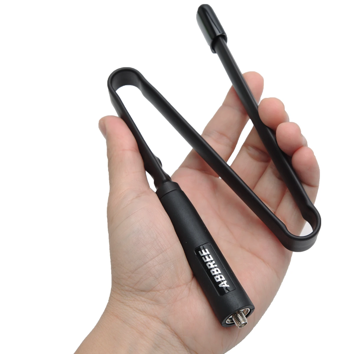 ABBREE SMA-Female Dual Band 144/430Mhz Foldable CS Tactical Antenna For Xiaomi Mijia Smart Walkie Walkie Talkie Ham Radio