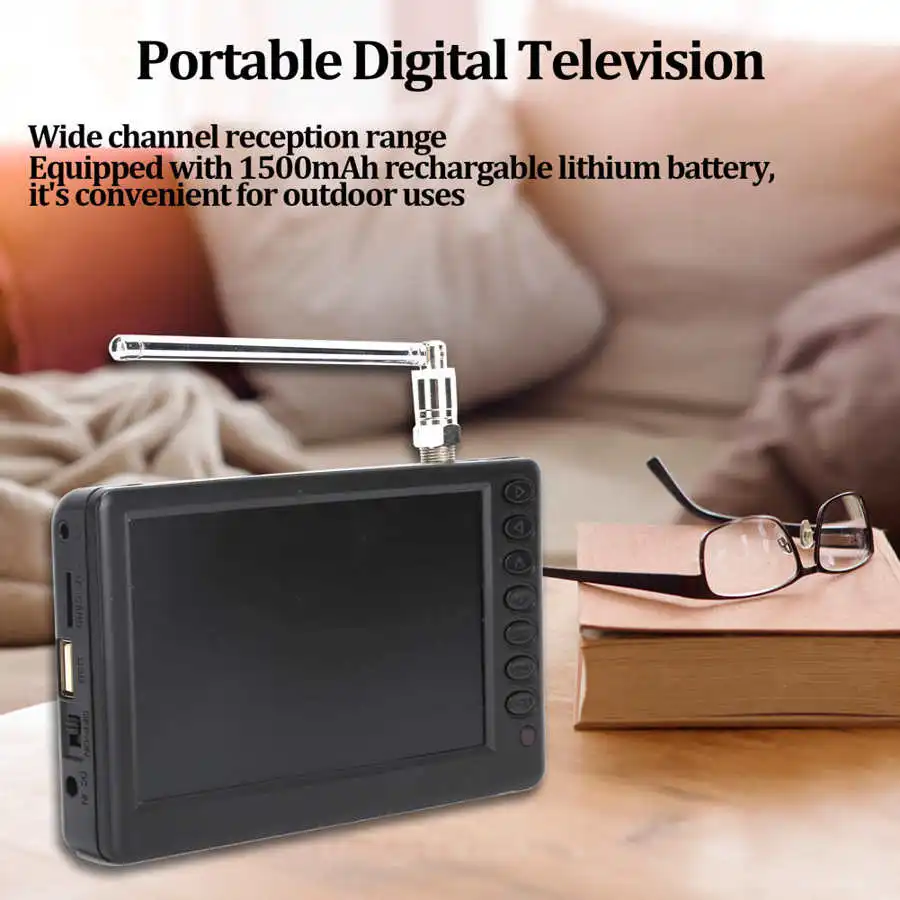 Только для Тайваня LEADSTAR 5 дюймов цветной цифровой телевизор портативный ручной
