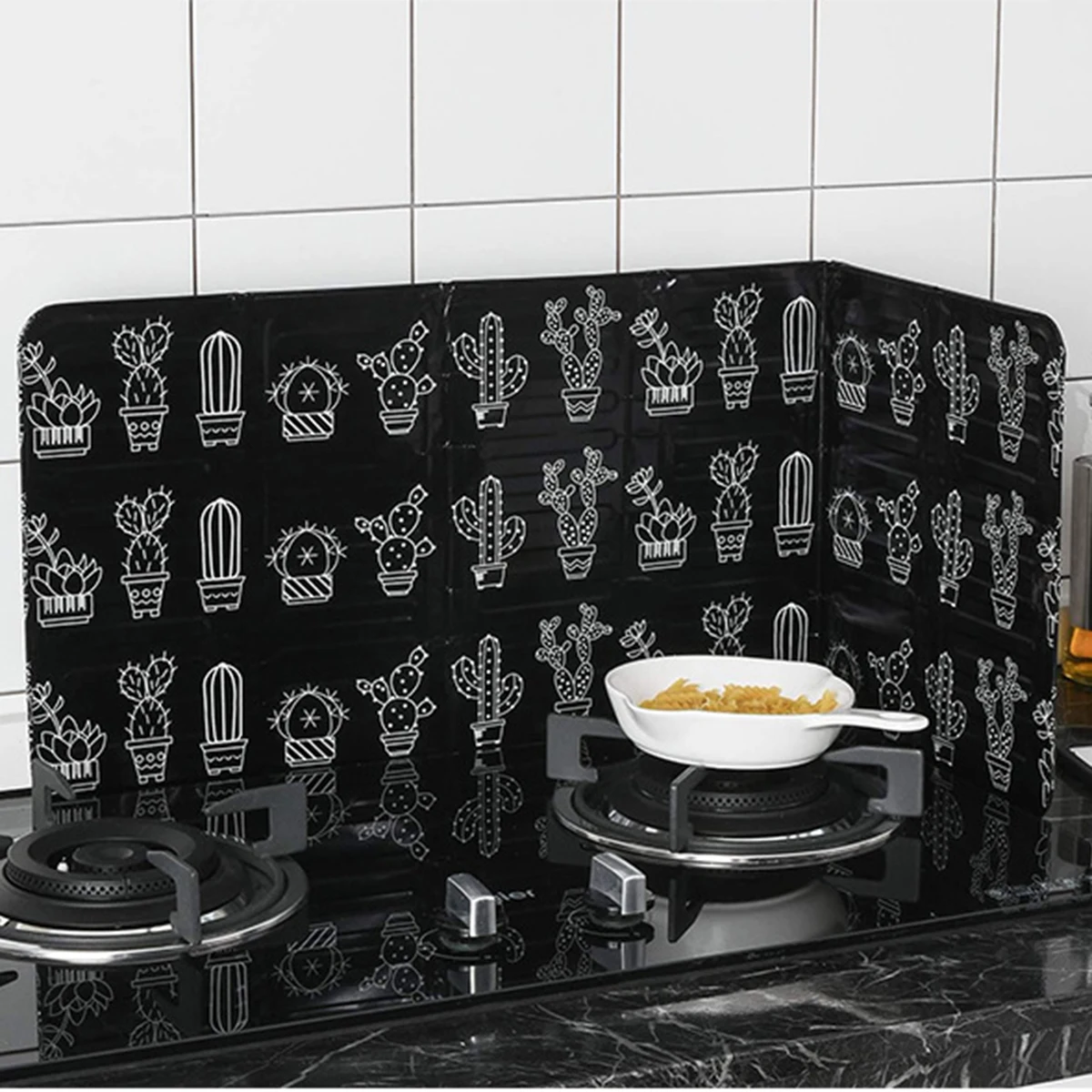 Анти брызги Щит гвардии Алюминий Фольга масло блок тепловой изоляции масла