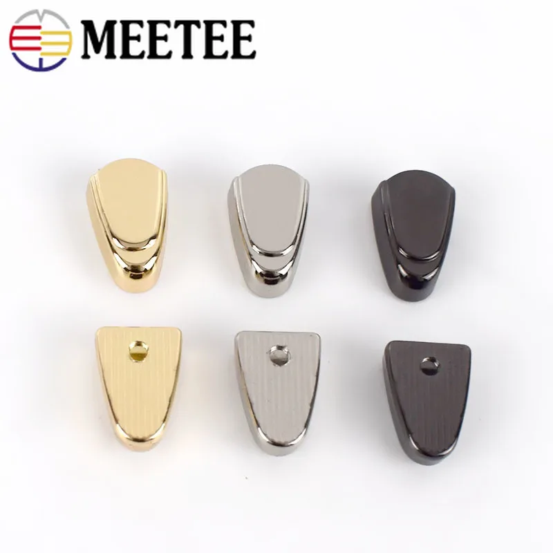 10/20pcs 9mm Metal Zipper Tail Clip Buckle DIY Bag Handbags Luggage Decoration Handmade Hardware Accessories BD514|Пряжки и крючки| |
