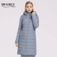 miegofce 2021 new coat women windproof hooded medium length women coat long high quality filling jacket women warm parka