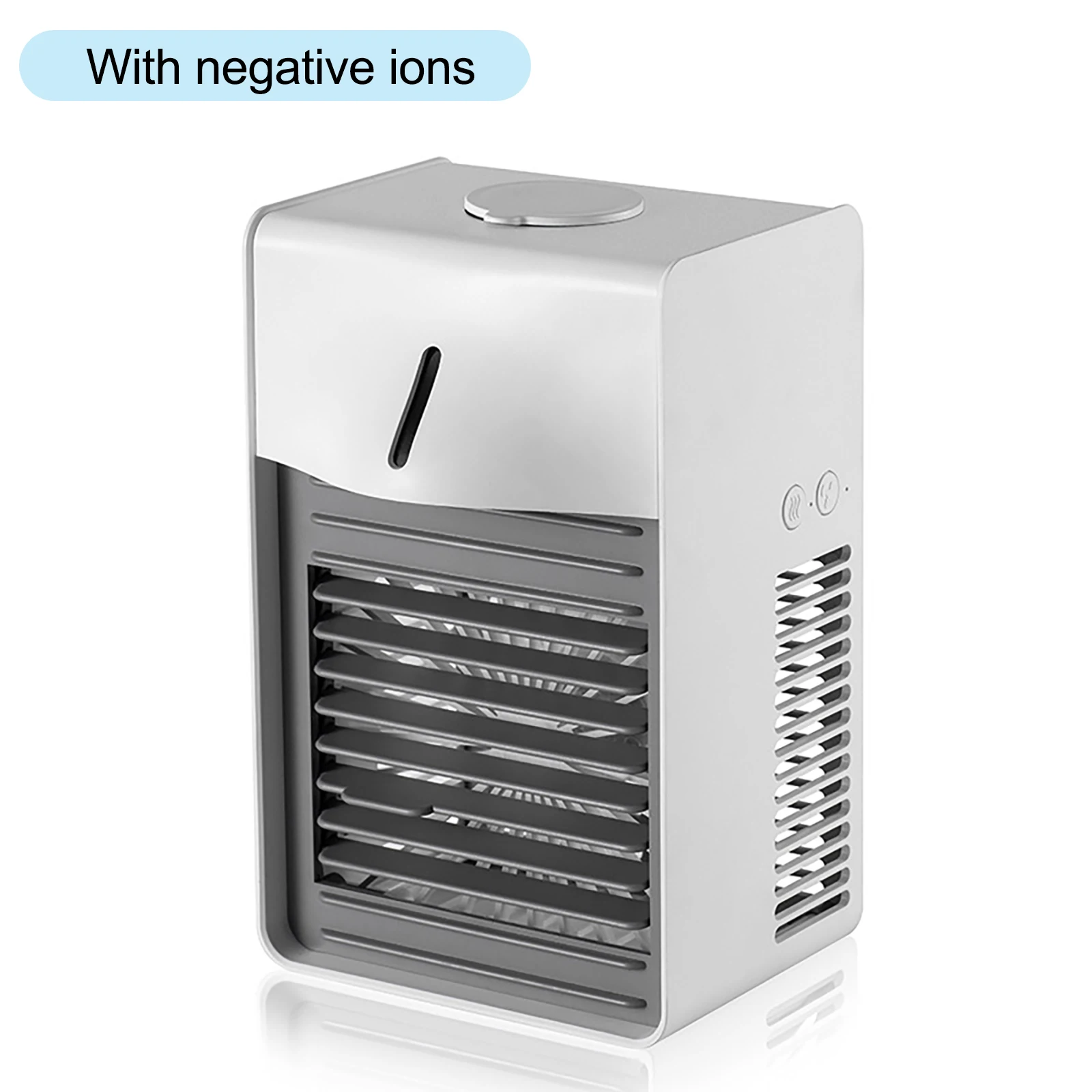 

Portable Air Conditioner Personal Air Cooler with 3-Speeds Mini Cooling Fan Desktop Humidifier Misting Fan Home Office Stock