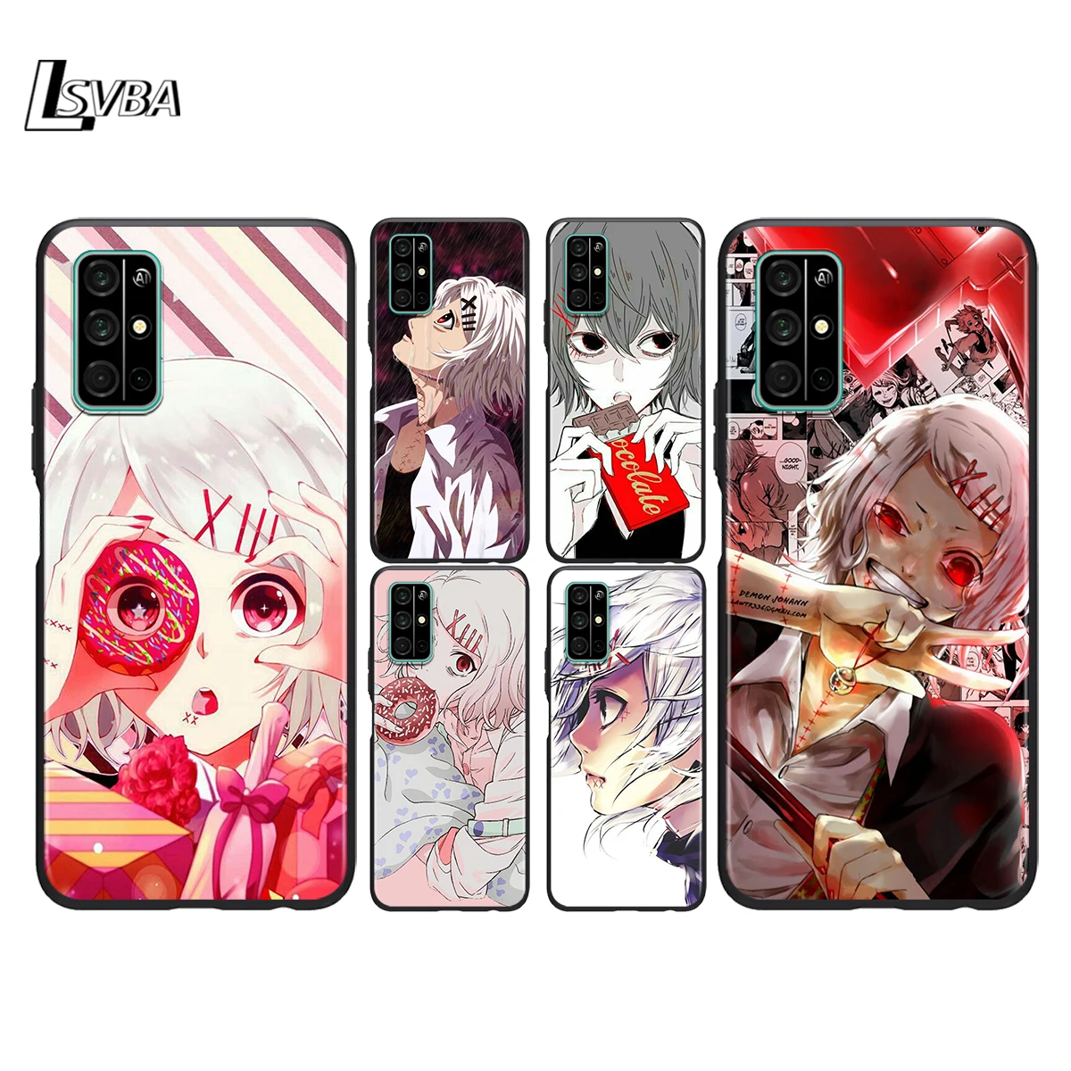 

Tokyo Ghoul JUZO SUZUYA REI For Huawei Honor 30 30i 30S 20 20E 20S V20 10X 10i 10 7S 7A 7C Pro Plus 5G Lite Soft Phone Case