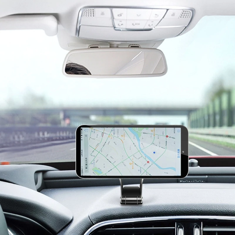 

Car Phone Magnetic Clip-on Stand 360 Folding Mount Support Portable Cell Phone Adhesive Holder Mount PC Mobile Phone Holder