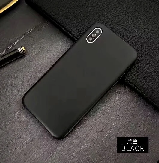 Black Чехол для телефона из искусственной кожи для iPhone 8 7 6 6s Plus XR X XS Max Роскошный чехол для Apple iPhone 11 Pro Max с логотипом задняя крышка - Цвет: Black