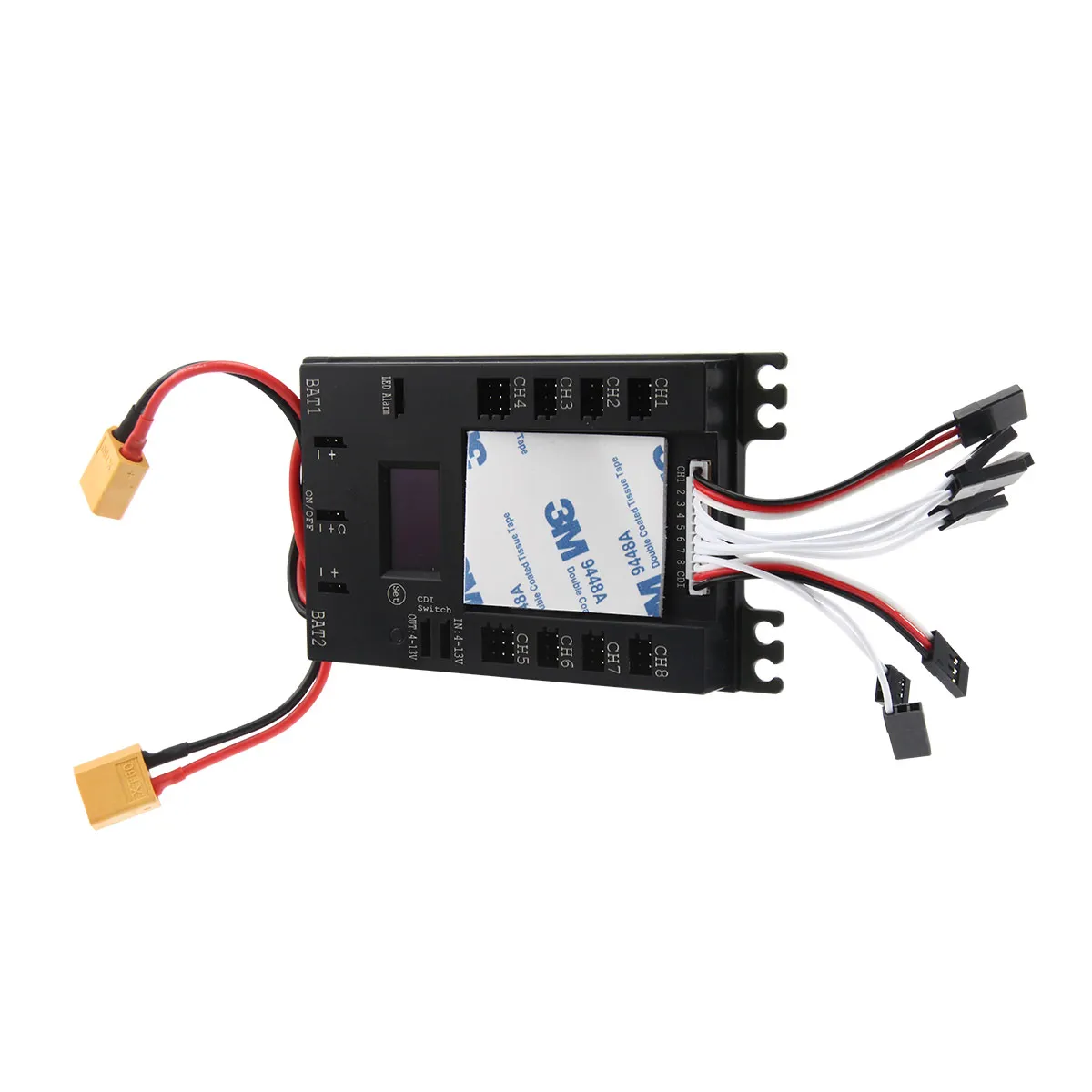 Power Mini DP Pro 9 канальная сервосекция блок питания с BEC для газовой плоскости|Детали и