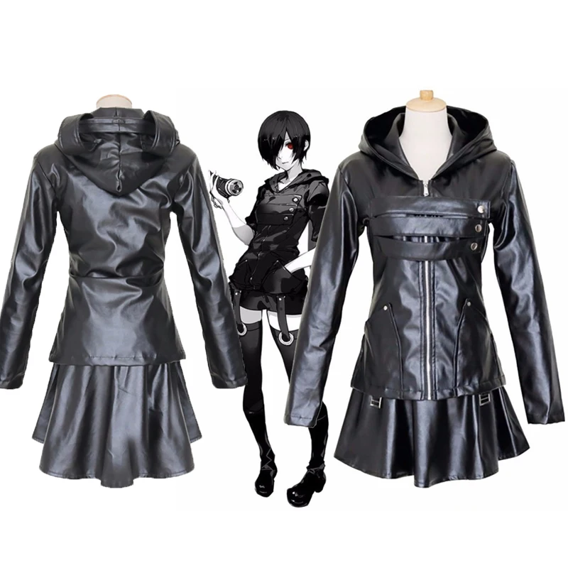 Костюм для косплея аниме Токио Гуль тоука Кирисима полный комплект униформа из