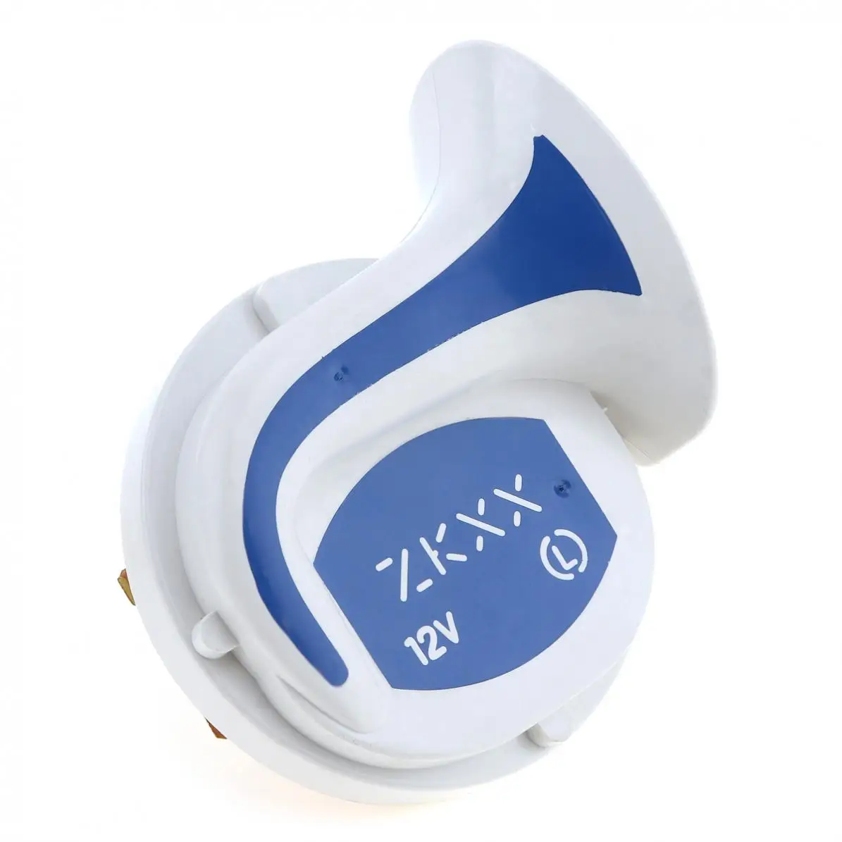 

12V 120DB ABS Durable Digital Electric Siren Loud Air Snail Horn Magic 20 Sounds with Brackets and Screws for Car Truck