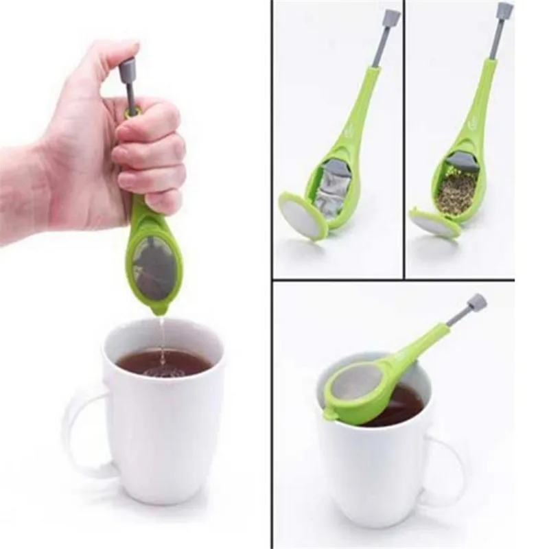 

Kitchen Accessories 1Pcs Eco-Friendly Plastic Tea&Coffee Strainer Kitchen Tools Tea Infuser Kitchen Gadgets Accesorios De Cocina