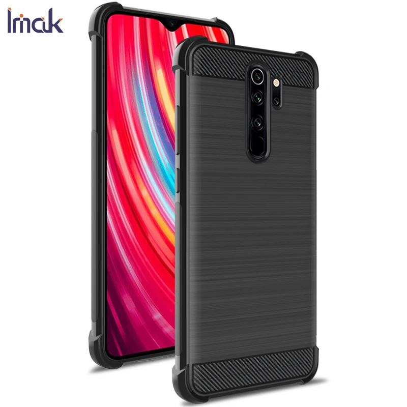 Противоударная подушка безопасности для Xiaomi Redmi Note 8 Pro чехол Imak Vega мягкий ТПУ