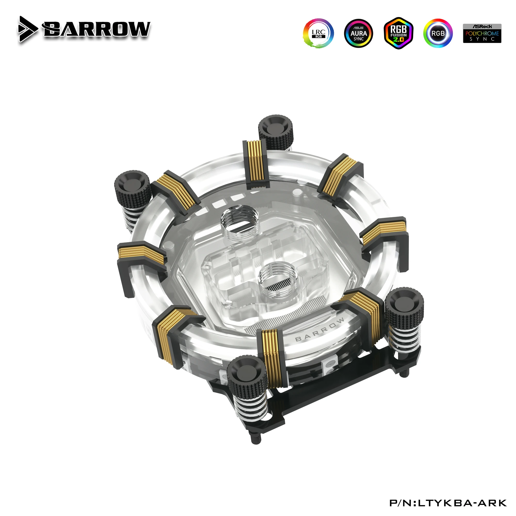 Água de Resfriamento Blockaplicável a Am4 Barrow Computador Lrc2.0 Rgb 5 Vaurora Ryzen Series Ltykba-ark Cpu – Am3