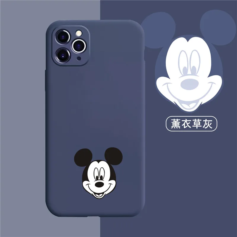 

Disney original phone cover is suitable for iphone xr case se/7/8P/X/XR/XS/XSMAX/11Pro/12promax Mickey luminous phone case
