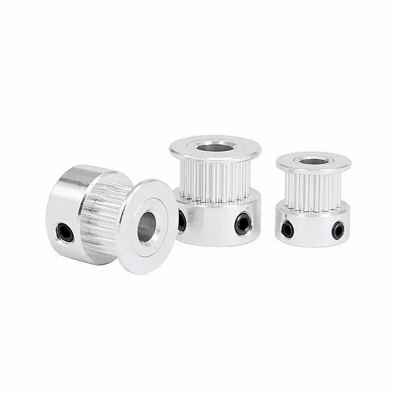 Синхронный зубчатый шкив 16-20 диаметр 5 мм ширина 6 алюминиевая металлическая