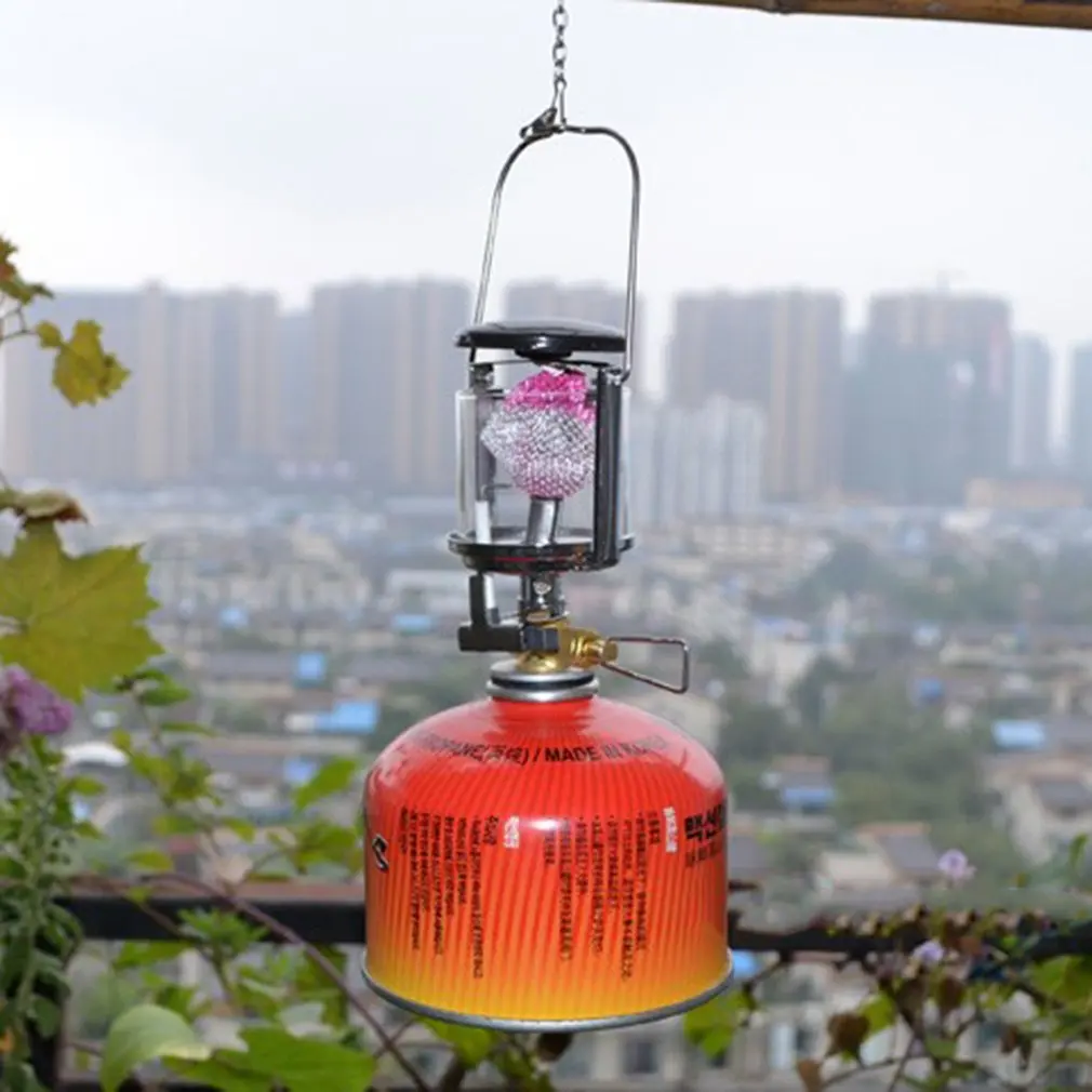 Уличный мини-фонарь для кемпинга газовый светильник ветрозащитная палатка