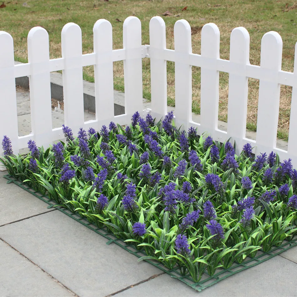 Модель Лавандовая пластиковая модель газон Прованс искусственная трава