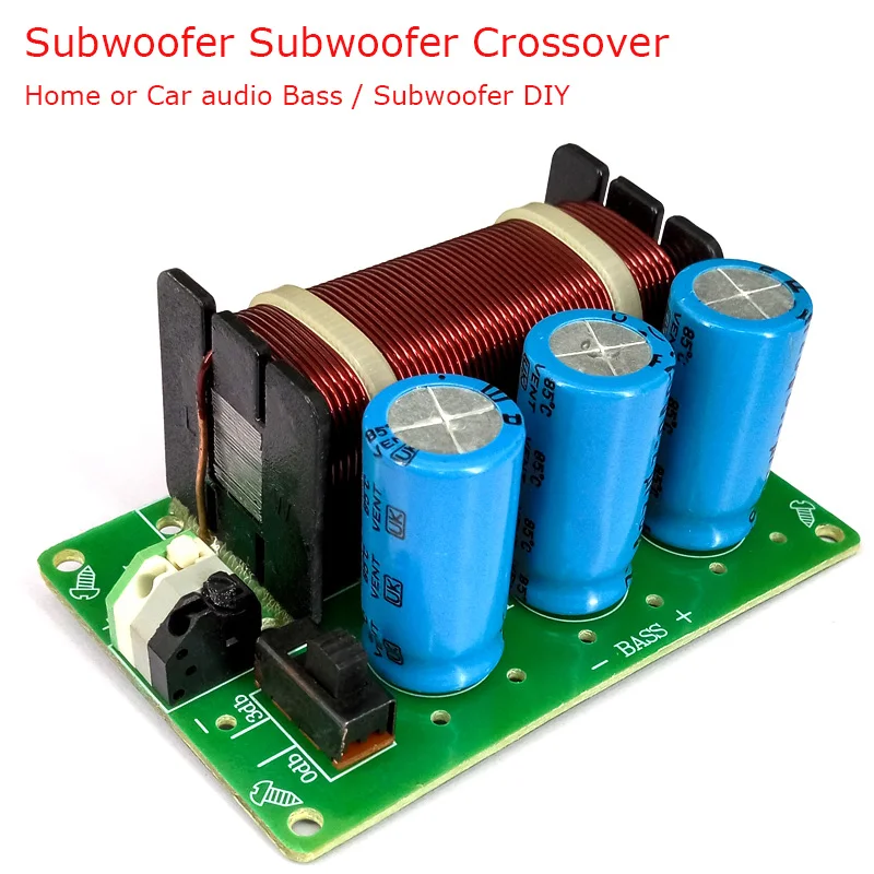 200W 4-8 Ω WEAH-85 1-way басовый сабвуфер кроссовер Сабвуфер частотный делитель &quotсделай