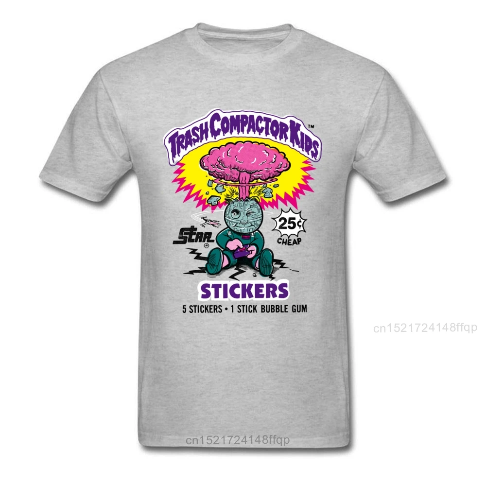 Детская серая футболка для мальчиков брендовая из 100% хлопка высокого качества