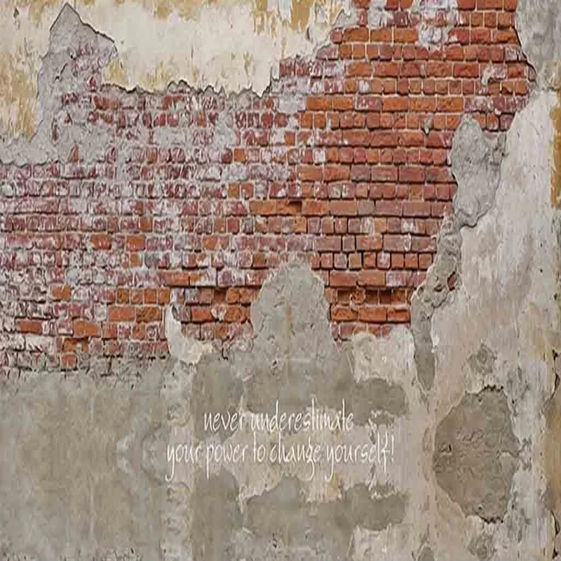 Самоклеящиеся водостойкие обои из ПВХ 3D Ретро цементные кирпичные стены кафе KTV